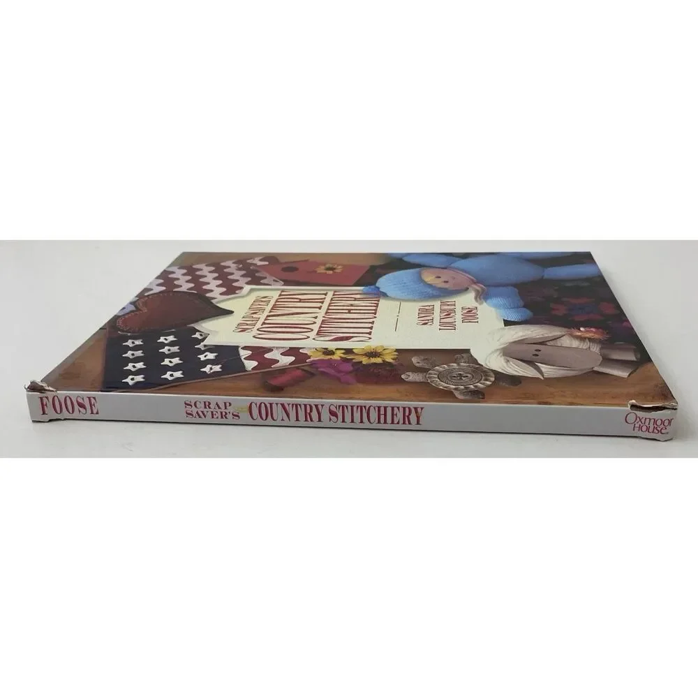 Scrap Saver's Lot of 3 Books-Bazaar- Christmas -Country Stitchery (Hardcover)